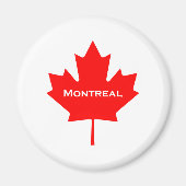 Montreal Maple Leaf Magnet (Vorne)