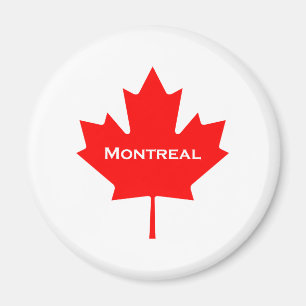 Montreal Maple Leaf Magnet
