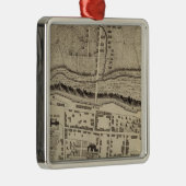 Montreal oder Ville Marie Ornament Aus Metall (Rechts)