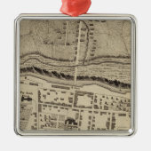 Montreal oder Ville Marie Ornament Aus Metall (Vorne)