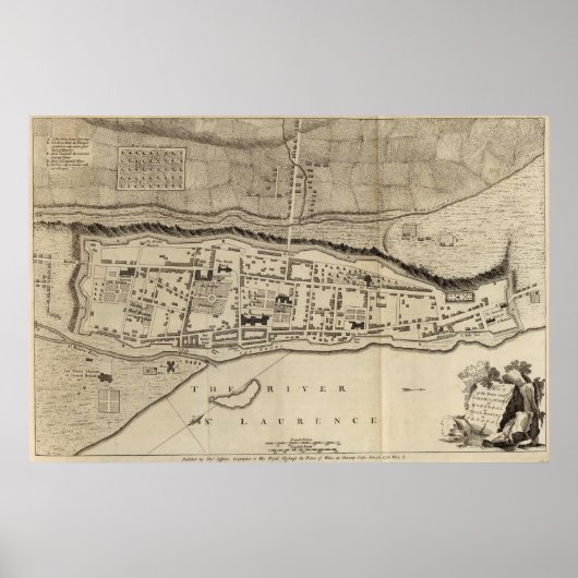 Montreal oder Ville Marie Poster (Vorne)