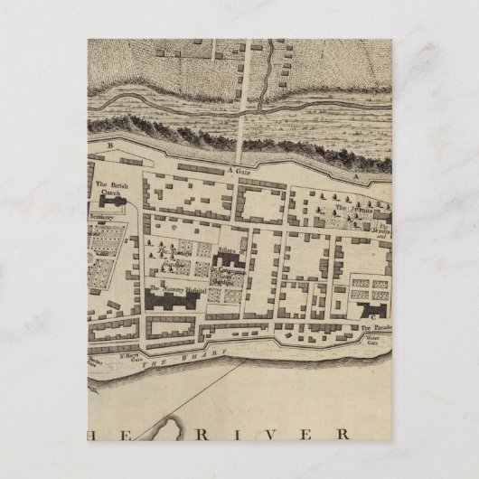 Montreal oder Ville Marie Postkarte (Vorderseite)