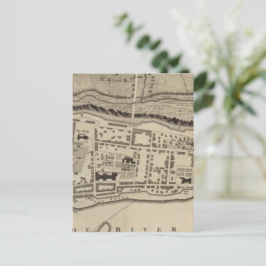 Montreal oder Ville Marie Postkarte (Stehend Vorderseite)