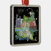 Montreal Ornament Aus Metall (Rechts)