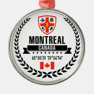 Montreal Ornament Aus Metall