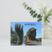 MONTREAL POSTCARD POSTKARTE (Stehend Vorderseite)