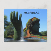 MONTREAL POSTCARD POSTKARTE (Vorderseite)