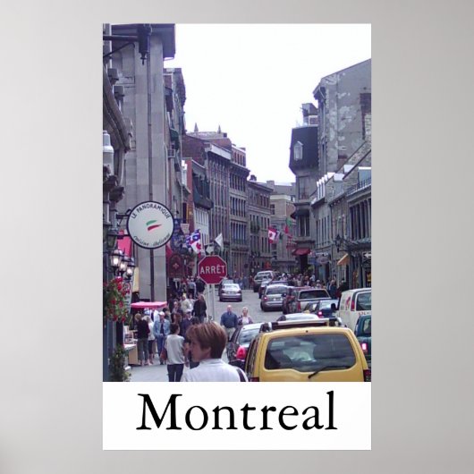Montreal Poster (Vorne)