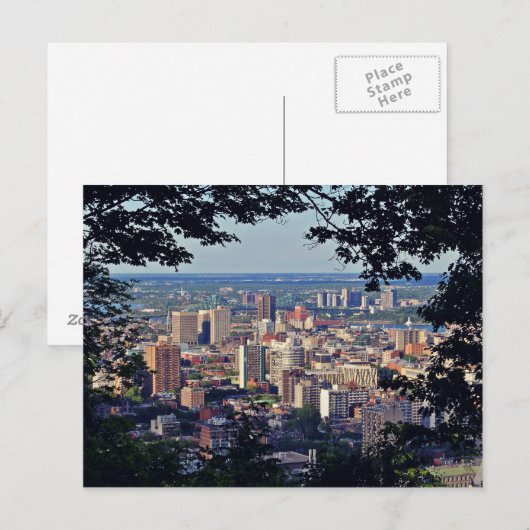 Montréal Postkarte (Vorne/Hinten)