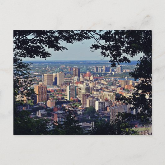 Montréal Postkarte (Vorderseite)