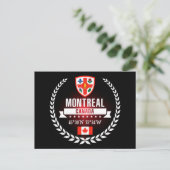 Montreal Postkarte (Stehend Vorderseite)