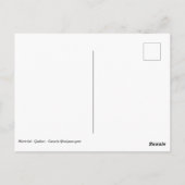 Montréal Postkarte (Rückseite)