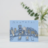 Montreal Postkarte (Stehend Vorderseite)