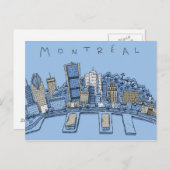 Montreal Postkarte (Vorne/Hinten)