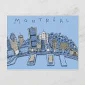 Montreal Postkarte (Vorderseite)