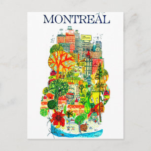 Montréal Postkarte