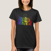 Montreal Pride Skyline Parade T-Shirt (Vorderseite)
