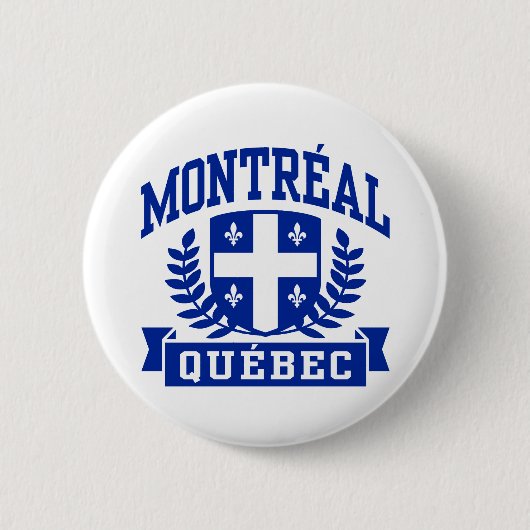 Montreal Quebec Button (Vorderseite)