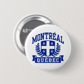 Montreal Quebec Button (Vorne & Hinten)