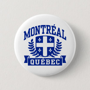 Montreal Quebec Button