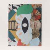 Montreal Quebec Graffiti Mural Puzzle (Vertikal)