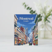 Montreal, Quebec Kanada Postkarte (Stehend Vorderseite)