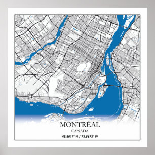 Montreal Quebec Kanada Reisen Poster