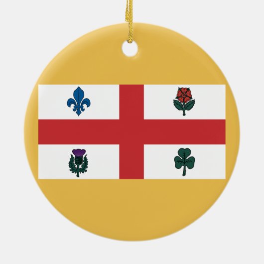 Montreal Quebec Keramikornament (Hinten)