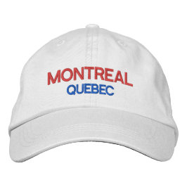 Montreal Quebec Personalisiert anpassbarer Hut