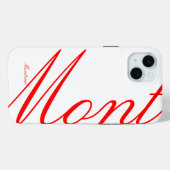 Montreal - schöner iPhone-Fall Case-Mate iPhone Hülle (Rückseite (Horizontal))