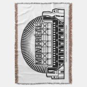 Montréal-Sehenswürdigkeit Decke (Vorderseite Vertikal)