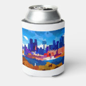 Montreal Skyline Business District Dosenkühler (Kanne Rückseite)