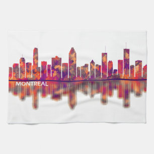 Montreal Skyline Geschirrtuch