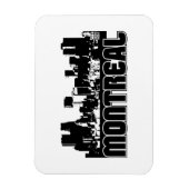 Montreal Skyline Magnet (Vertikal)