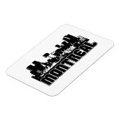 Montreal Skyline Magnet (Linke Seite)