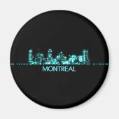 Montreal Skyline Magnet (Vorne)