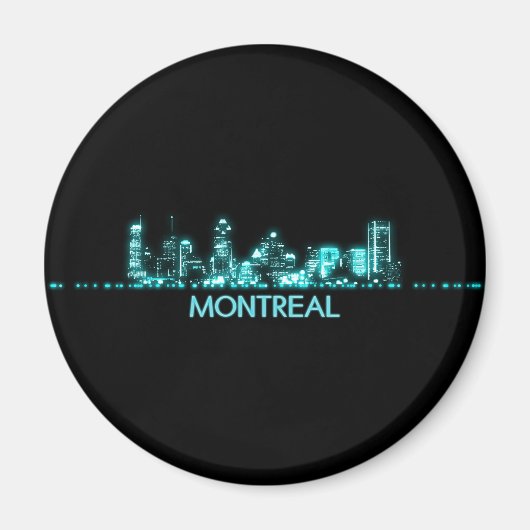 Montreal Skyline Magnet (Vorne)