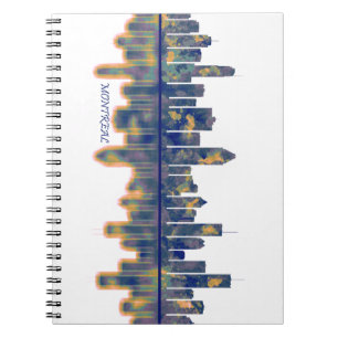 Montreal Skyline Notizblock