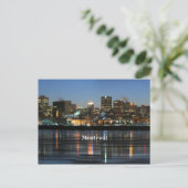Montreal Skyline Postcard Postkarte (Stehend Vorderseite)