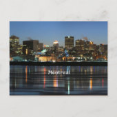 Montreal Skyline Postkarte (Vorderseite)