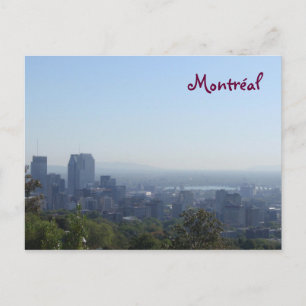 Montréal Skyline Postkarte