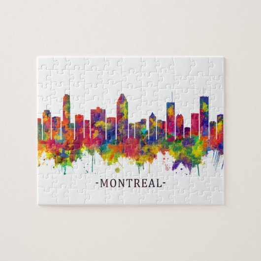 Montreal Skyline Puzzle (Horizontal)