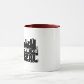 Montreal-Skyline Tasse (Zentrum)