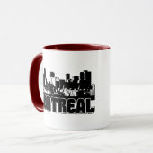 Montreal-Skyline Tasse (Vorderseite Links)