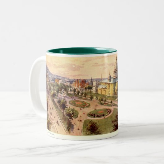 Montreal Souvenir Tasse (Vorderseite Links)