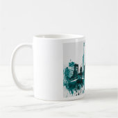 Montreal-Stadt-Skyline Kaffeetasse (Links)