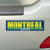 Montreal-Stoßdämpfer Autoaufkleber (Auf Auto)