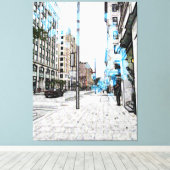 Montreal Street 8343a Leinwanddruck (Insitu (Holzboden))
