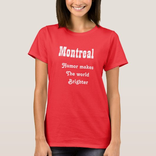 Montreal T-Shirt (Vorderseite)