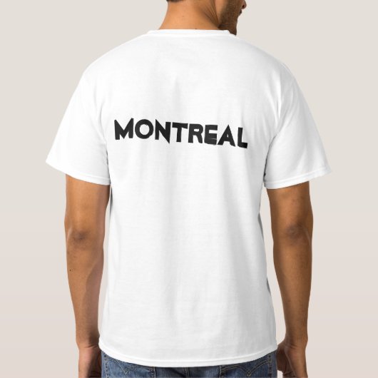 MONTREAL T-Shirt (Rückseite)